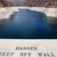 Low water levels at Lake Mead.